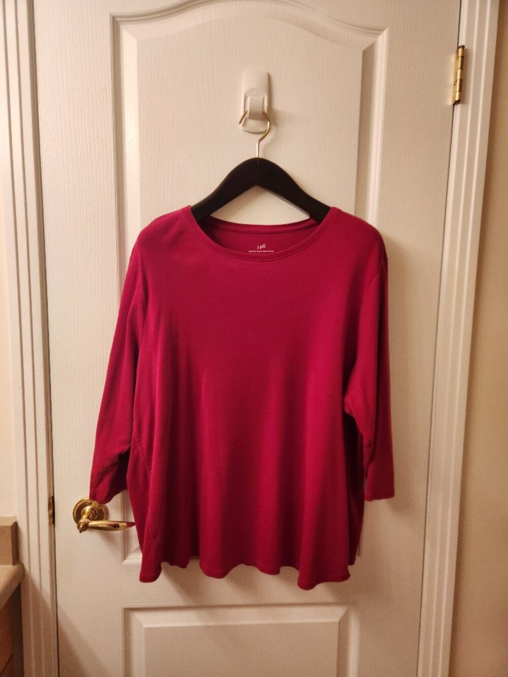 J. Jill ¾ Sleeve Cotton T-Shirt